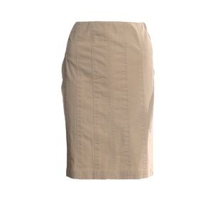 Gucci Tom Ford taupe detailed skirt 38